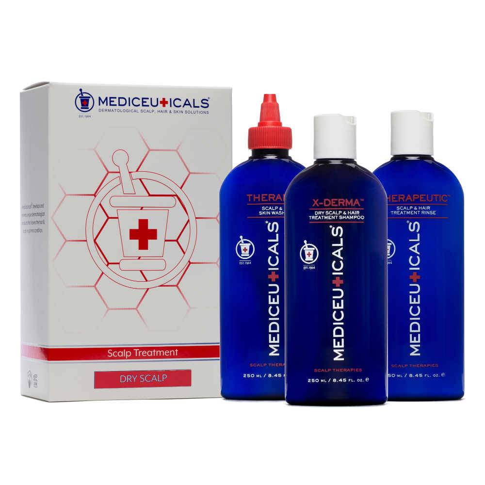 Mediceuticals Scalp Treatment Kit (3pc) Dry Scalp